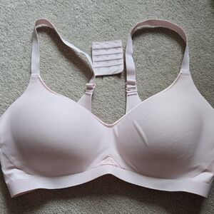 Underoutfit Wirefree Bra The Pureshape Style 1277 NWOT Pink With Extender 2XL